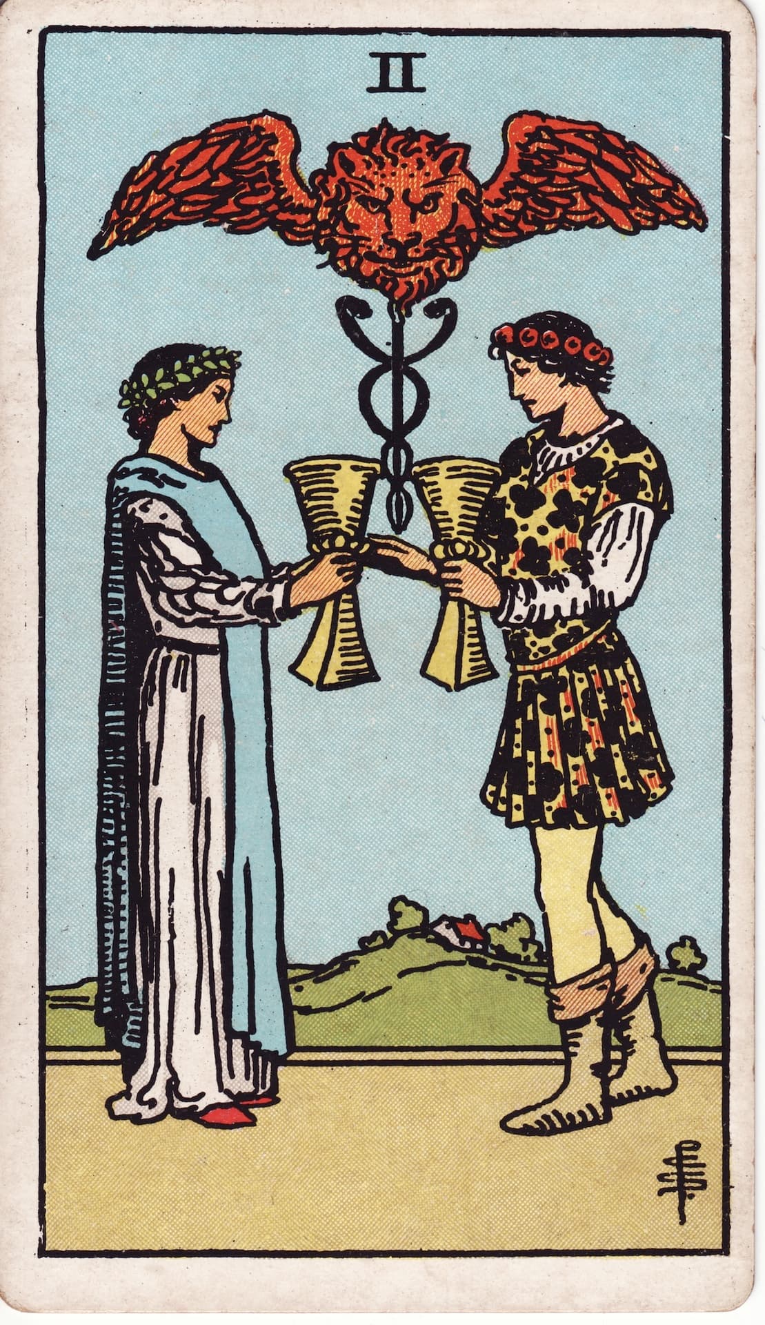 컵 2(Two of Cups) 타로카드