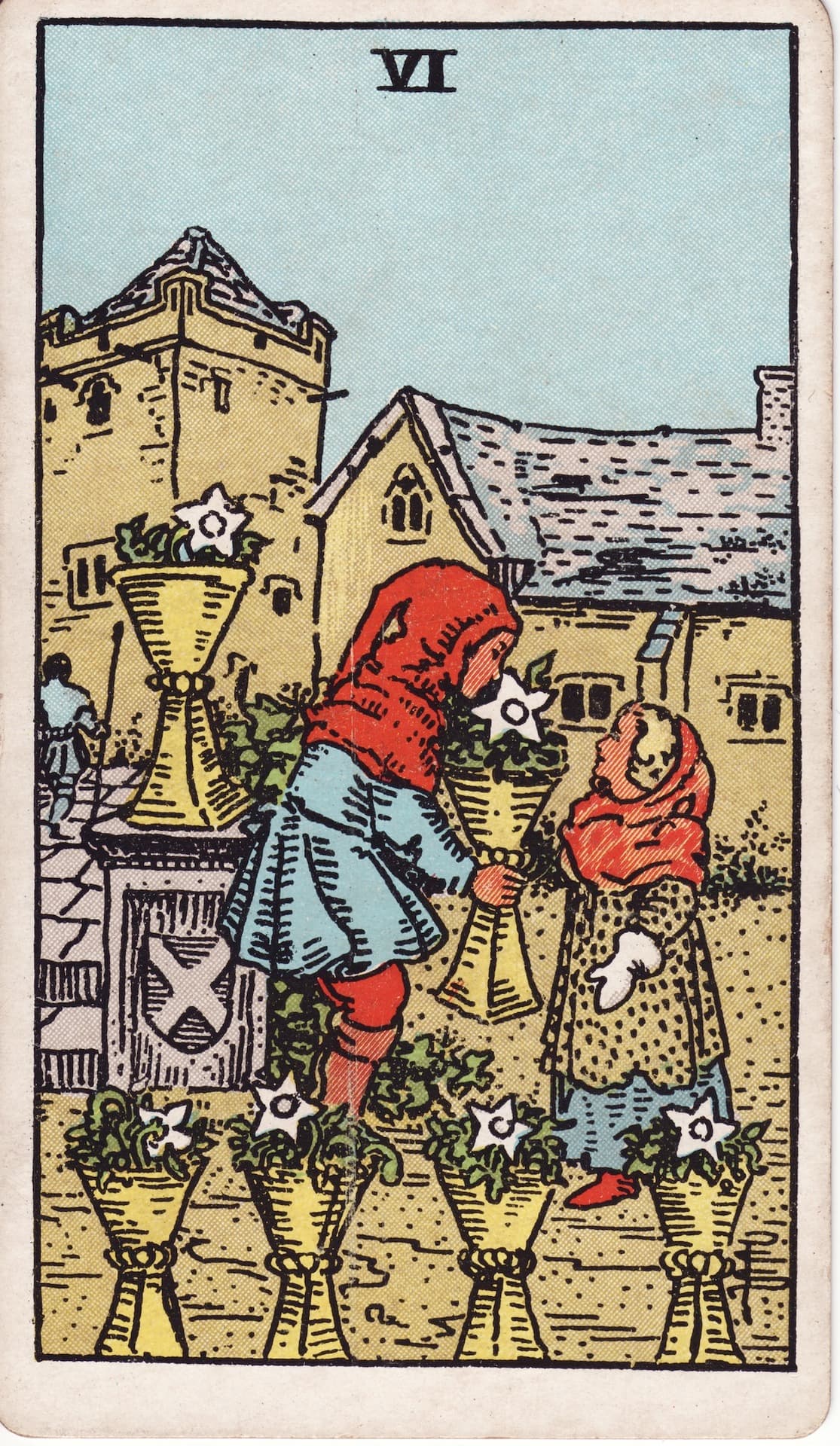 컵 6(Six of Cups) 타로카드